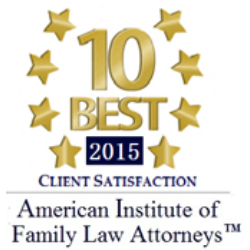 10 Best | 2015 Client Satisfaction | American Institute of Family Law Attorneys